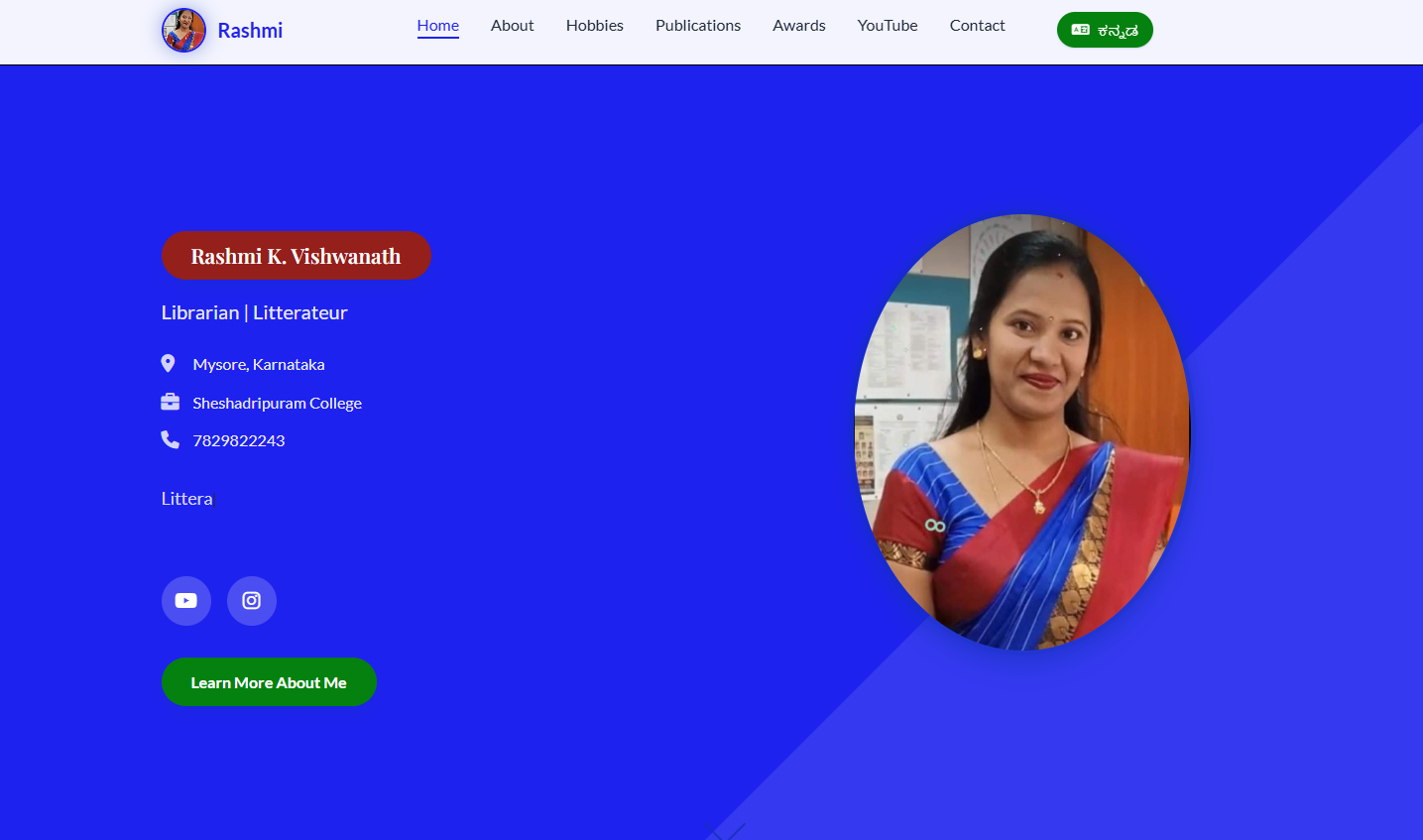 Rashmi Mam Website