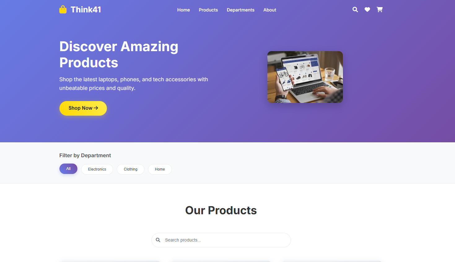 E-Commerce Website